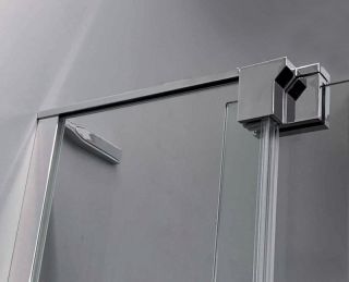 Душевой уголок CEZARES SLIDER-AH-1-100-100/110-GRIGIO-NERO